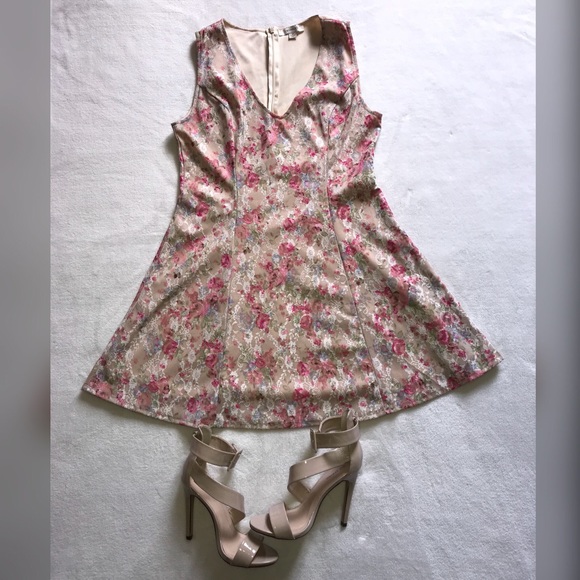 Francesca’s floral lace dress. - Picture 3 of 8